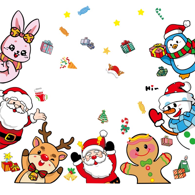 Stiker Jendela Kaca Dekoratif  - Snowflake Window Decal ulasan dan harga